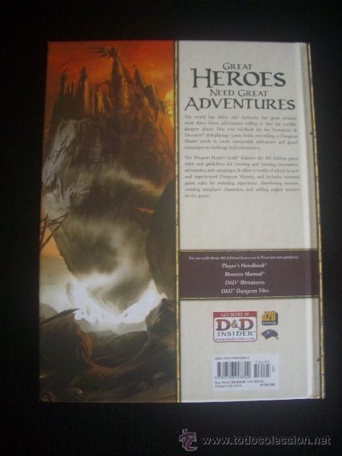 Juegos antiguos: DUNGEONS & DRAGONS - 4th EDITION CORE RULEBOOK COLLECTION - Ingl&eacute;s - 3 LIBROS - Foto 6