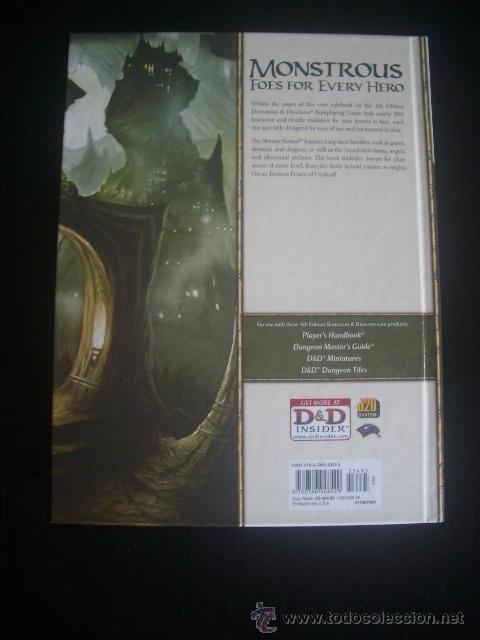 Juegos antiguos: DUNGEONS & DRAGONS - 4th EDITION CORE RULEBOOK COLLECTION - Ingl&eacute;s - 3 LIBROS - Foto 16