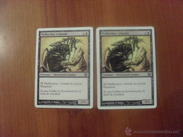 Juegos antiguos: CARTA MAGIC, Malhechor Cobarde x2 - Foto 1