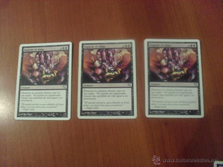 Juegos antiguos: CARTA MAGIC, Separar el Alma X3 - Foto 1
