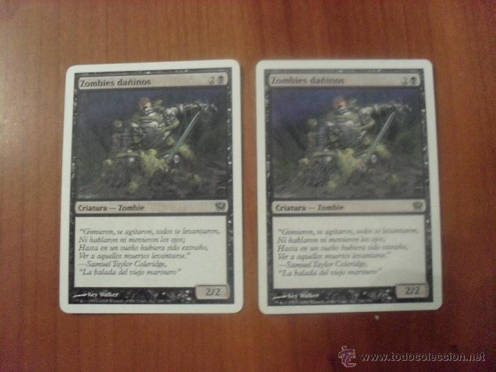 Juegos antiguos: CARTA MAGIC, Zombies Da&ntilde;inos X2 - Foto 1