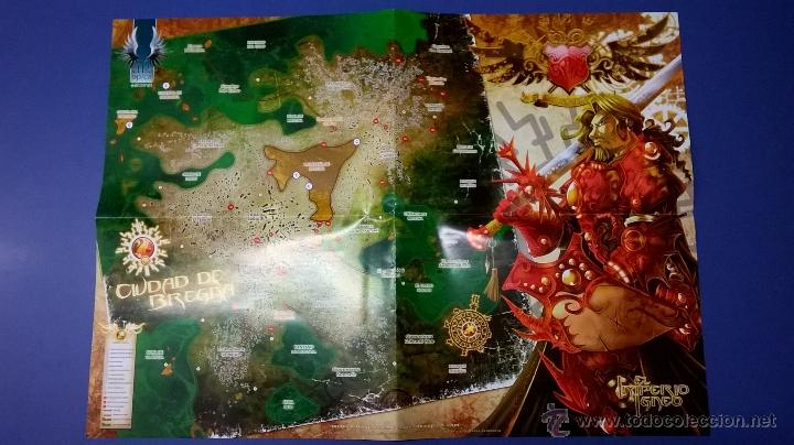 Juegos antiguos: MAPA IMPERIO IGNEO, ROLEAGE, EDICIONES ARS &Eacute;PICA - Foto 1