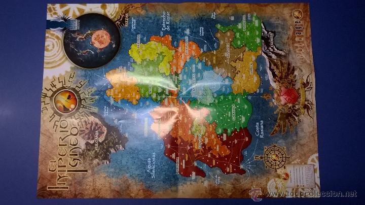 Juegos antiguos: MAPA IMPERIO IGNEO, ROLEAGE, EDICIONES ARS &Eacute;PICA - Foto 2