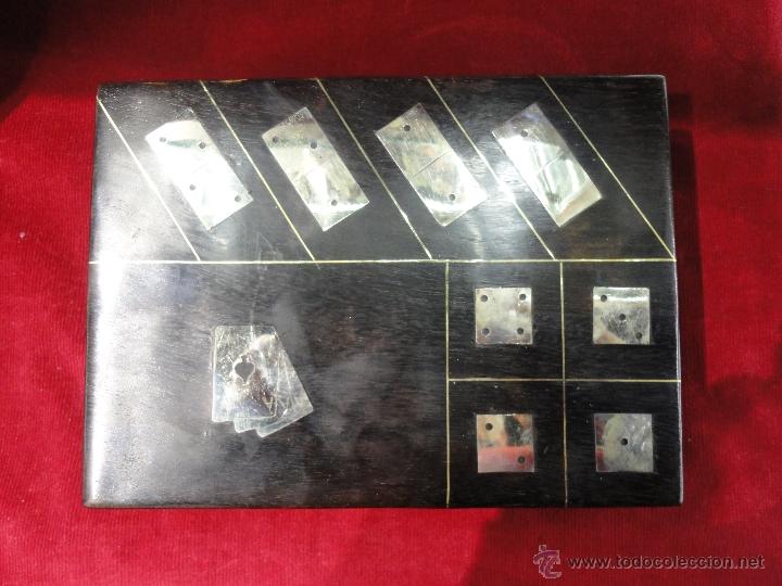 Juegos antiguos: ESTUCHE CON JUEGOS DE MESA - Foto 1