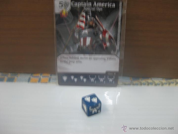 Juegos antiguos: Dice Master.Marvel.Capitan America - Foto 1