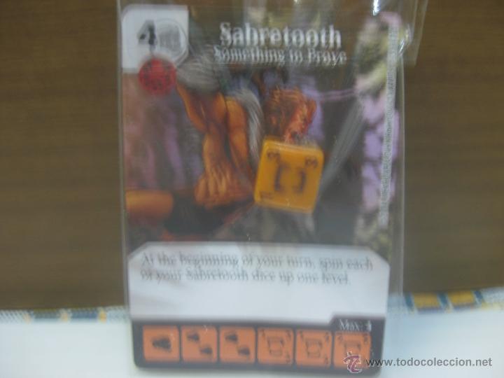 Juegos antiguos: Dice Master.Marvel.Sabretooth - Foto 1