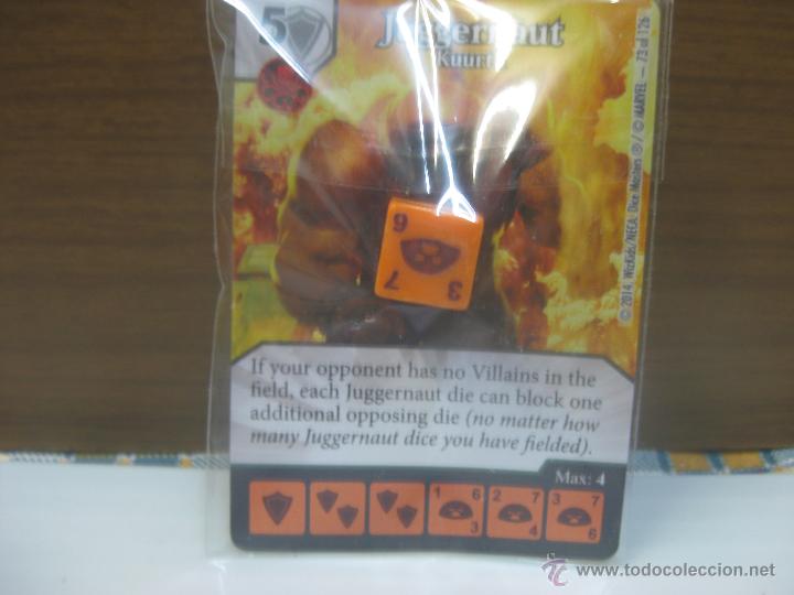 Juegos antiguos: Dice Master.Marvel.Juggernaut - Foto 1
