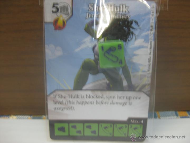 Juegos antiguos: Dice Master.Marvel.She-Hulk - Foto 1