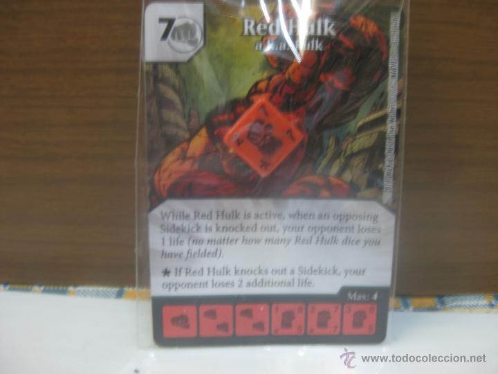Juegos antiguos: Dice Master.Marvel.Red Hulk - Foto 1