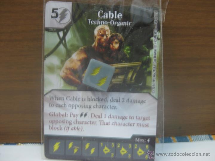 Juegos antiguos: Dice Master.Marvel.Cable - Foto 1