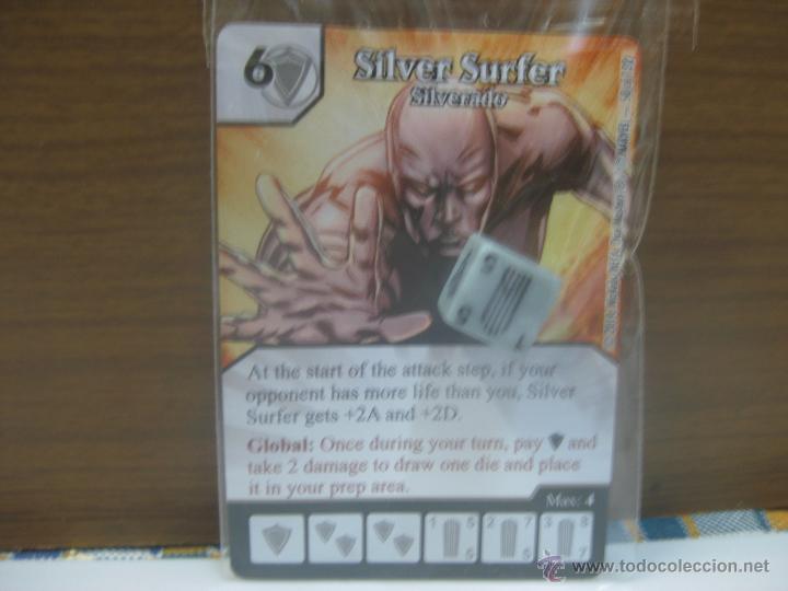 Juegos antiguos: Dice Master.Marvel.Silver Surfer - Foto 1