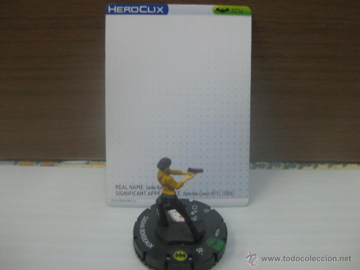 Juegos antiguos: Heroclix Dc Comic sasha bordeaux - Foto 2