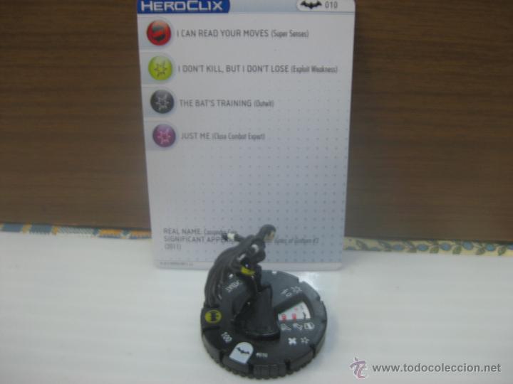 Juegos antiguos: Heroclix Dc Comic blackbat - Foto 2