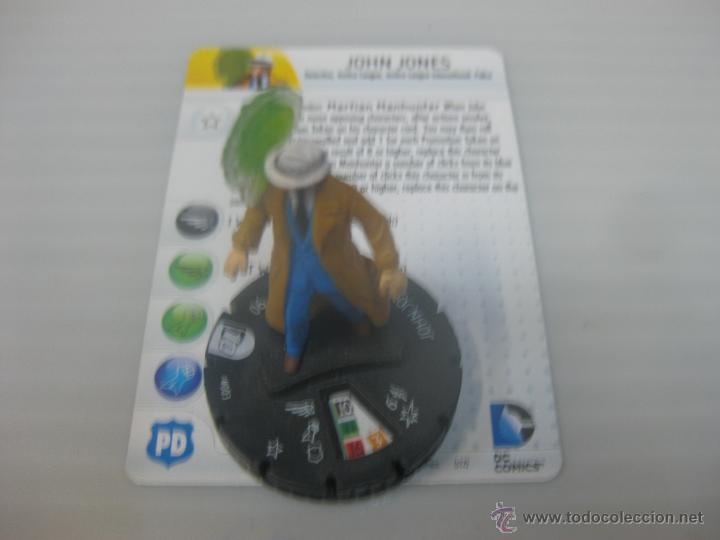 Juegos antiguos: Heroclix Dc Comic john jones - Foto 1