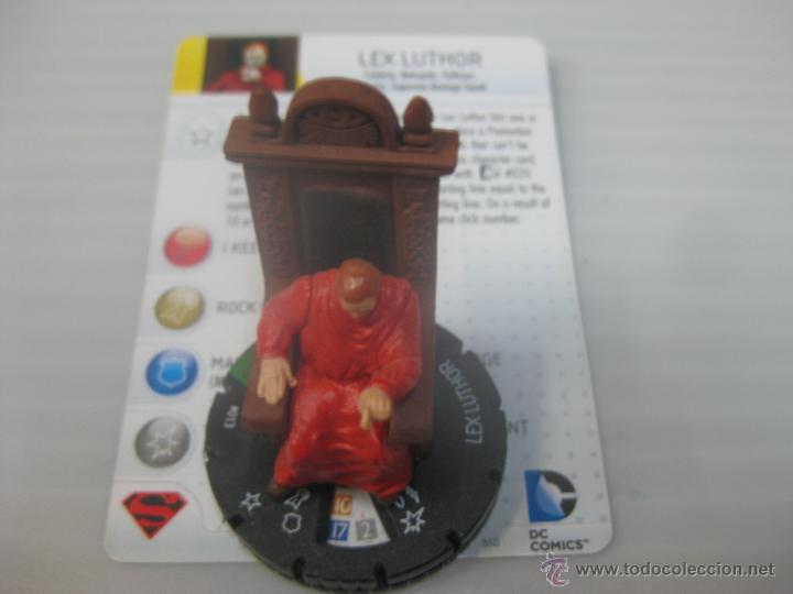 Juegos antiguos: Heroclix Dc Comic lex luthor - Foto 1