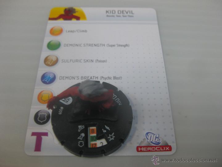 Juegos antiguos: d.c.heroclix kid devil - Foto 1