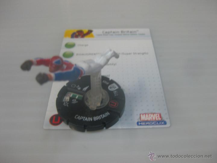 Juegos antiguos: marvel heroclix captain britain - Foto 1