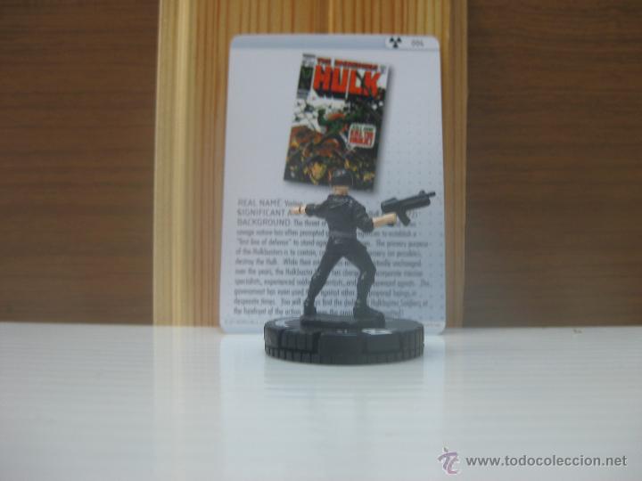 Juegos antiguos: marvel heroclix hulk buster soldier - Foto 2