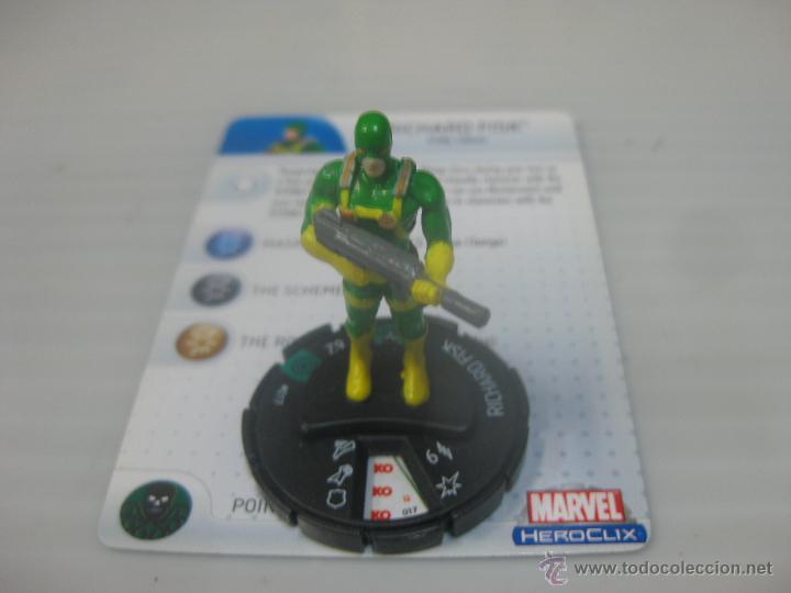 Juegos antiguos: marvel heroclix richard fisk - Foto 1