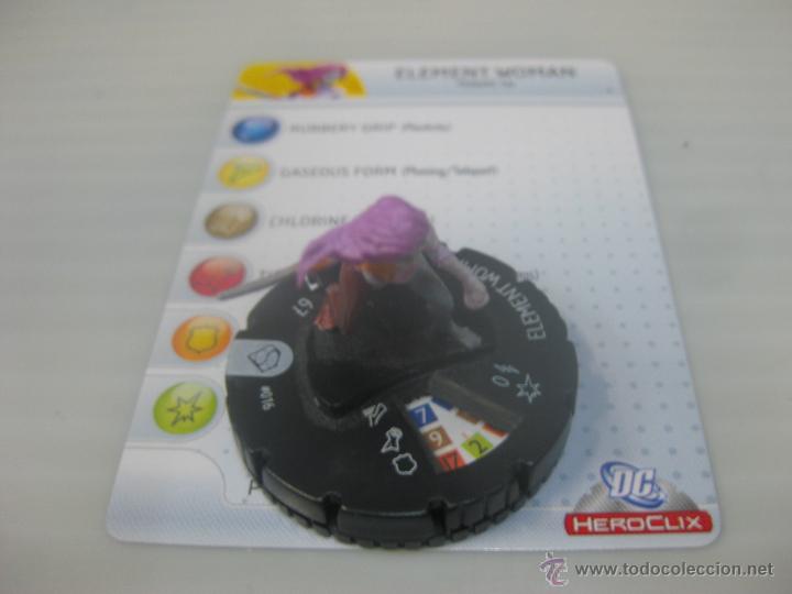 Juegos antiguos: D.C. Heroclix element woman - Foto 1