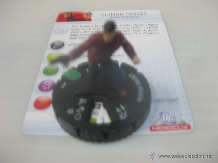 Juegos antiguos: D.C. Heroclix human target - Foto 1