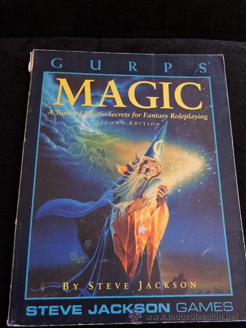 Juegos antiguos: GURPS - Magic - Steve Jackson Games - Ingles - Rol - Foto 1