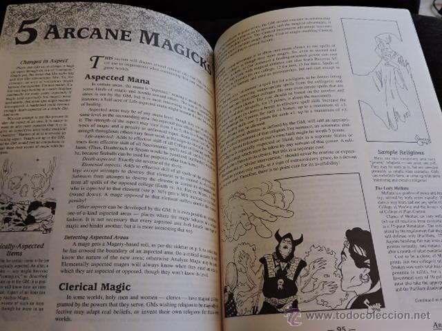 Juegos antiguos: GURPS - Magic - Steve Jackson Games - Ingles - Rol - Foto 5