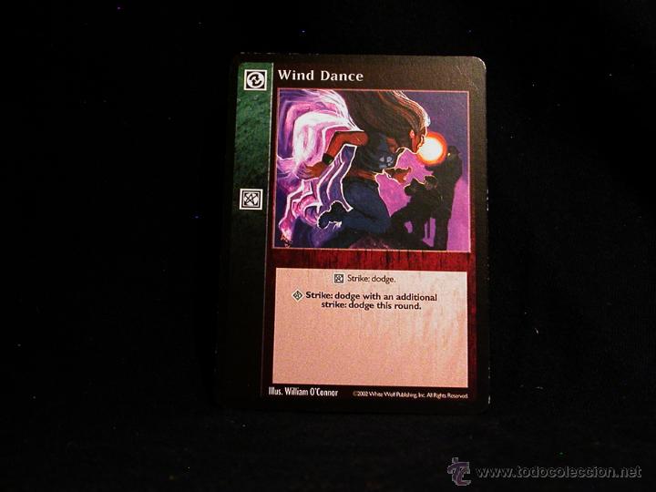 Juegos antiguos: Wind dance (Promo card) VTES jcc - ccg. White Wolf - Foto 1