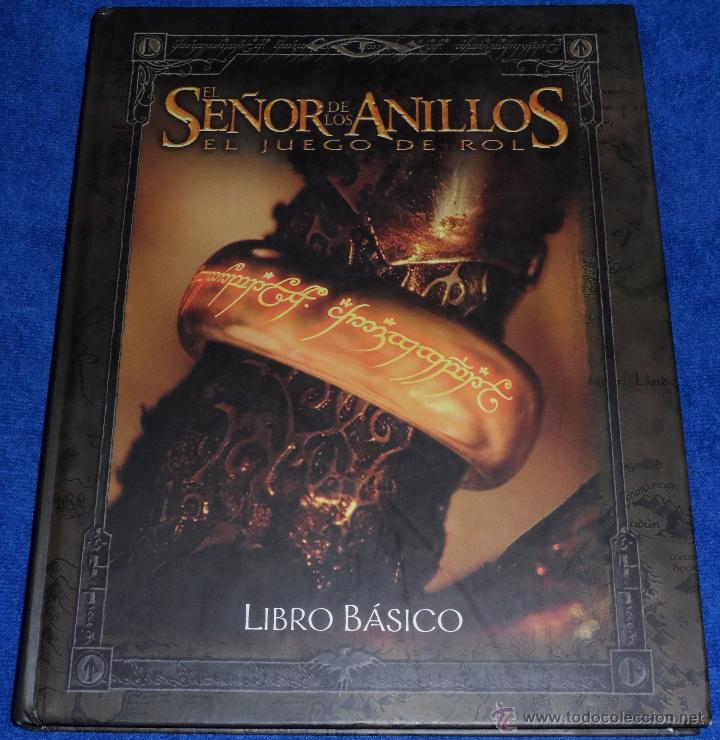 Juegos antiguos: El se&ntilde;or de los anillos - Libro B&aacute;sico - El Juego de rol (2002) - Foto 1