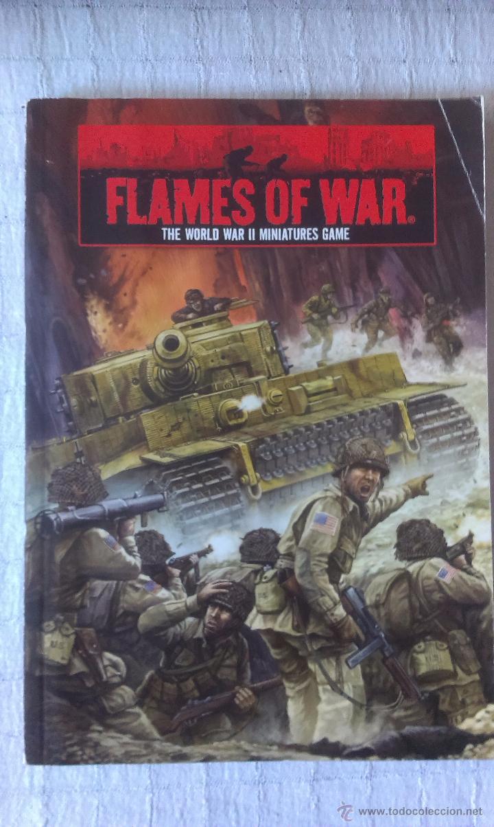 Juegos antiguos: MANUAL JUEGO FLAMES OF WAR WWII MINIATURES GAME SEGUNDA EDICION EN INGL&Eacute;S