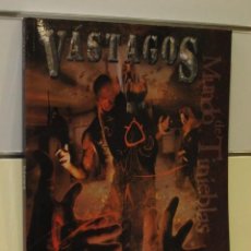 Juegos Antiguos: VASTAGOS VAMPIRO EL REQUIEM MUNDO DE TINIEBLAS LA FACTORIA OFERTA (ANTES 25,50 €)