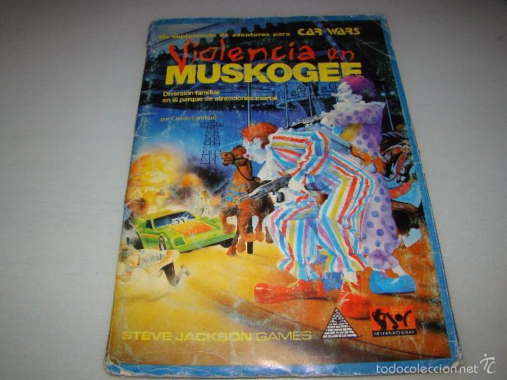 Juegos antiguos: CAR WARS - VIOLENCIA EN MUSKOGEE - Foto 1