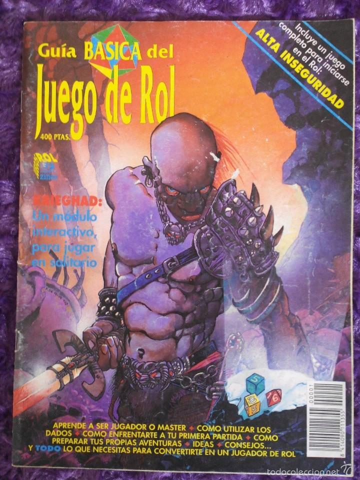 Juegos antiguos: Gu&iacute;a B&aacute;sica del Juego de Rol Ediciones Zinco - Foto 1