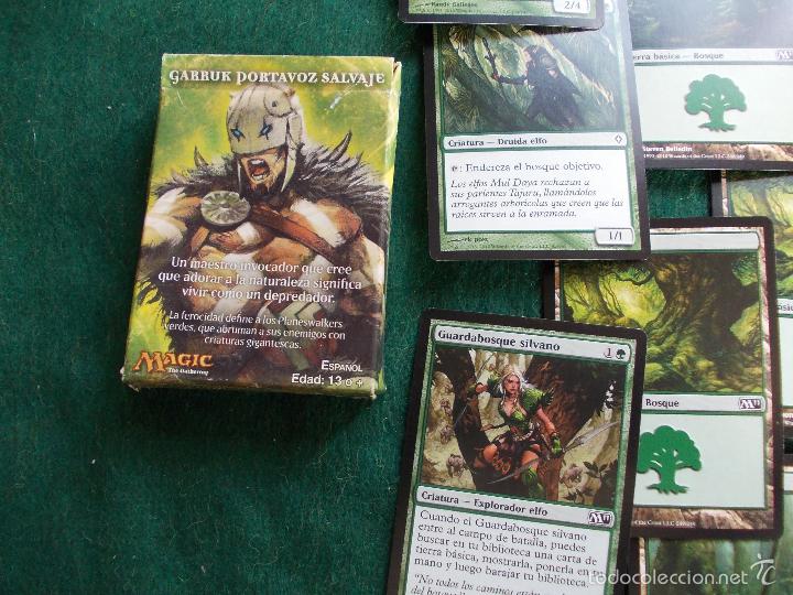 Juegos antiguos: Lote de 30 cartas Magic - Foto 2