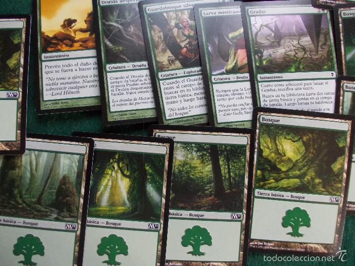 Juegos antiguos: Lote de 30 cartas Magic - Foto 4