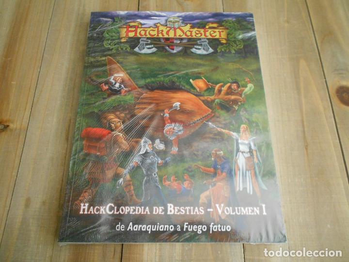 Juegos antiguos: HACKMASTER - Hackclopedia de Bestias volumen I - juego de rol - DEVIR - Precintado - Foto 1