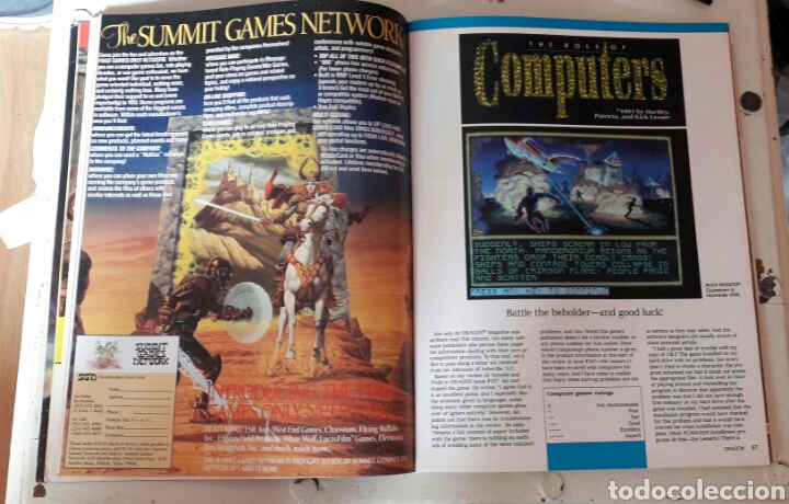 Juegos antiguos: Dragon mazine USA num 171 - Foto 4