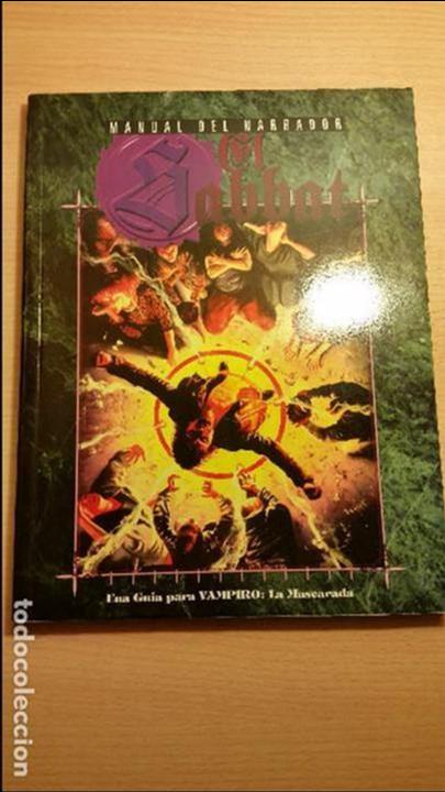 Jogos Antigos: Manual del Narrador del Sabbat de Vampiro Mascarada - Vampiro Requiem - Mundo de Tinieblas - ROL
