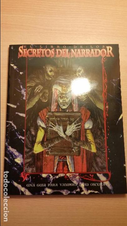 Jogos Antigos: Secretos del Narrador de Vampiro Edad Oscura - Mundo de Tinieblas - Vampiro Mascarada - ROL