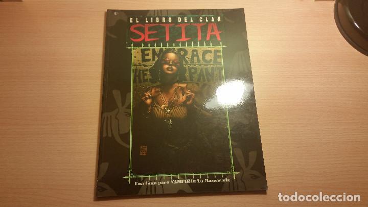 Jogos Antigos: Libro del Clan Seguidores de Set - Setitas - Vampiro Mascarada - Mundo de Tinieblas - ROL