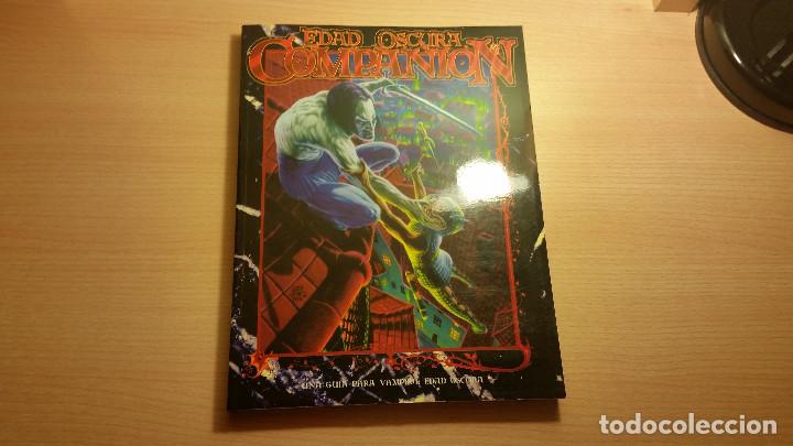 Jogos Antigos: Companion Vampiro Edad Oscura - Vampiro Mascarada - Mundo de Tinieblas - ROL