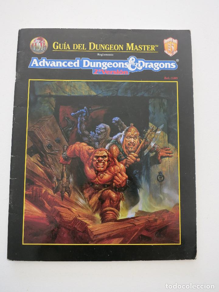 Juegos antiguos: ROL GUIA DEL DUNGEON MASTER ADVANCED DUNGEON MASTER 2 VERSION REGLAMENTO - Foto 1