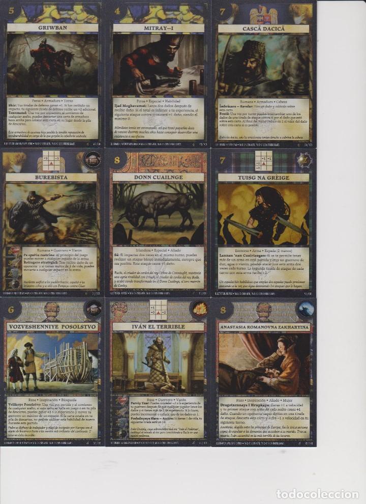 Juegos antiguos: ANACHRONISM, 18 CARTAS SUELTAS - Foto 1