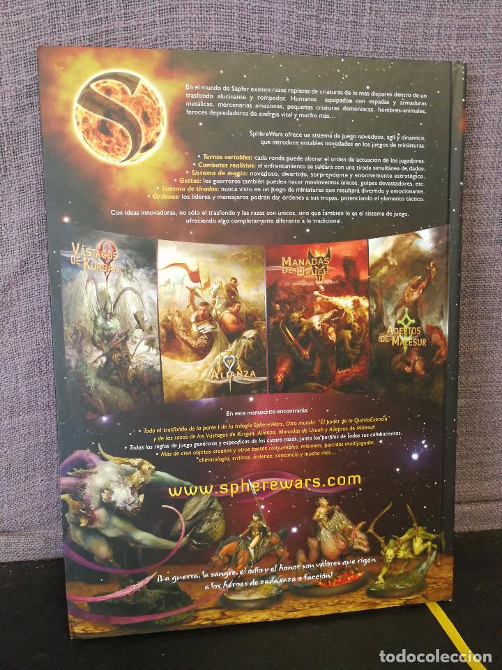 Juegos antiguos: MANUAL JUEGO DE ROL SPHERE WARS - Foto 2