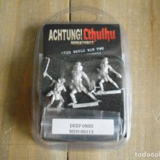 Juegos Antiguos: ACHTUNG! CTHULHU - PROFUNDOS - EDGE - ROL - MINIATURAS MODIPHIUS 28 MM WWII