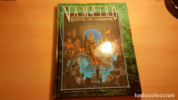 Giochi Antichi: Manual del Narrador de Vampiro Mascarada - Vampiro Requiem - Hombre Lobo - Mundo de Tinieblas - ROL