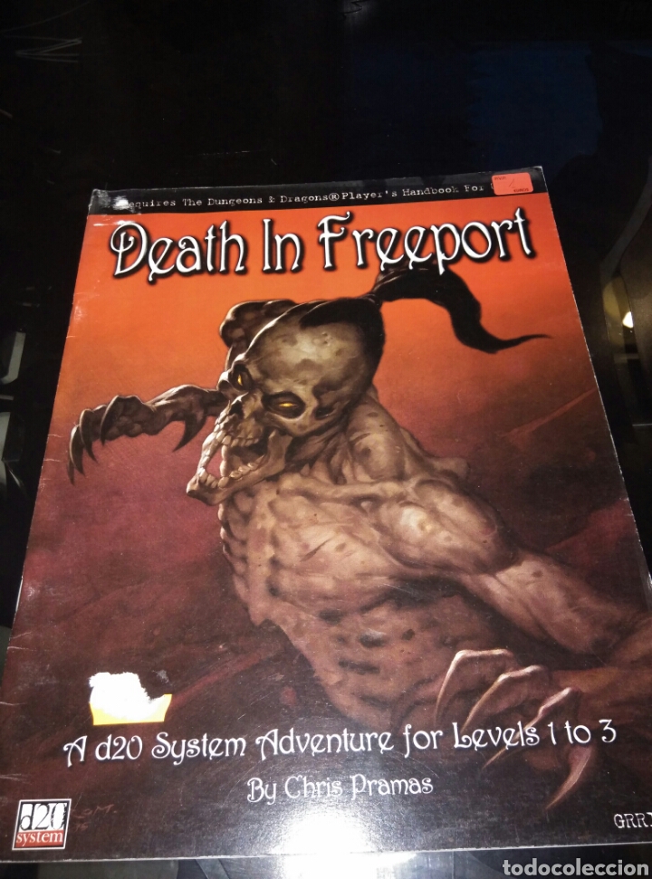 Juegos antiguos: Death in freeport. Dungeons&dragons. Ingl&eacute;s - Foto 1