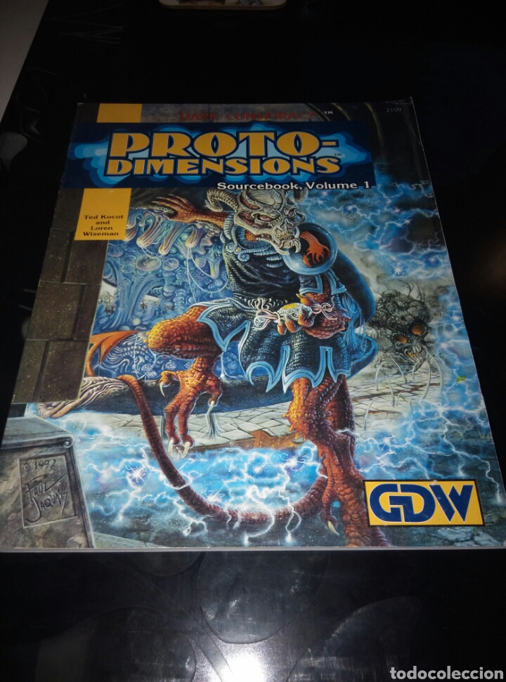 Juegos antiguos: Dark conspiracy. Proto-dimensions. Sourcebook, volume 1 - Foto 1