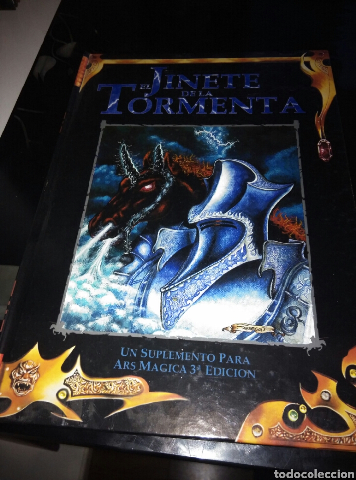 Juegos antiguos: El jinete de la tormenta. Suplemento Ars Magic 3&ordf; edici&oacute;n - Foto 1