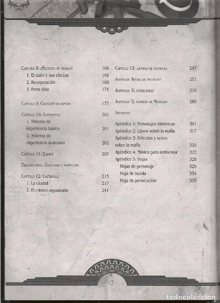 Juegos antiguos: OMERTA. EL PODER DE LA MAFIA. EL JUEGO DE ROL. (B/28.1) - Foto 4